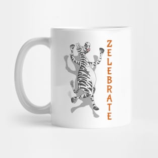 Zebra  Zelebrate Mug